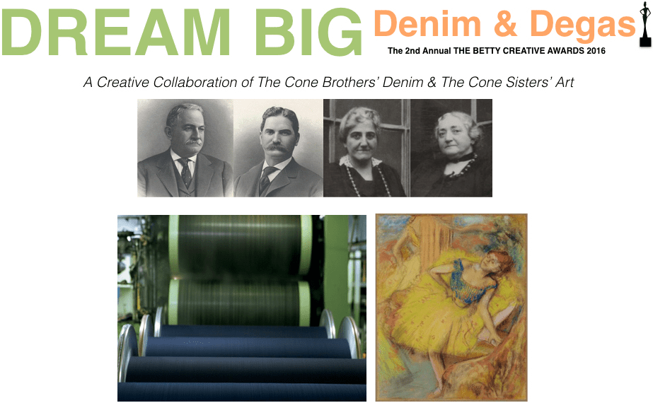 About Dream Big: Denim + Degas. Keynote.001